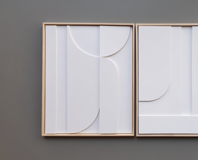 3D Relief Textured Image, Wall Art, Modern Minimalist Abstract Art - image 1