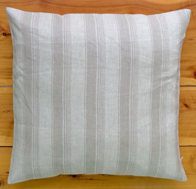 Pure Linen European Pillow Cushion Cover Square 22 - image 1