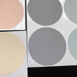 Boho Neutral Polka Dot Wall Stickers Soft Pastel Nursery Decor - thumbnail 2