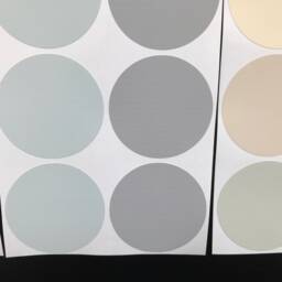 Boho Neutral Polka Dot Wall Stickers Soft Pastel Nursery Decor - thumbnail 3