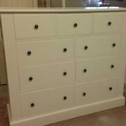 Multi Chest - 9 Drawers Fluted Style - thumbnail 2
