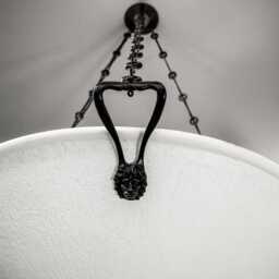 The Lions Mane Chandelier in Bronze Neo Classical Design - thumbnail 2