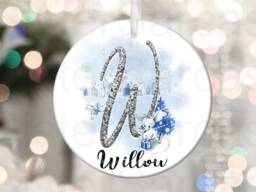 Kids Christmas Girls Boys Personalised Bauble Gift Present Keepsake Novelty Tree Xmas Daughter Son Nephew Niece