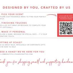 Personalized Soy Candle Christian Message, Custom Lid, Gift Of Hope - thumbnail 2