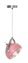 No.5 Vintage Headlight in Marsala - Hanging Lamp Spotlight Industrial Lighting - thumbnail 1