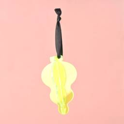 Acrylic Icicle Christmas Ornaments, Bright Colors & Non-Breakable, Contemporary 70S Inspired Holiday - thumbnail 3