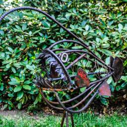 Angler Fish Metal Art - thumbnail 2