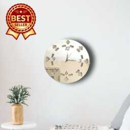 Poker Chip Acrylic Clock - Many Colours Available - Bespoke Shapes & Sizes Made