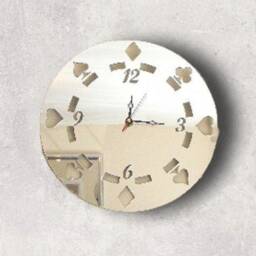 Poker Chip Acrylic Clock - Many Colours Available - Bespoke Shapes & Sizes Made - thumbnail 2