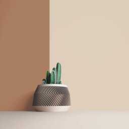 3D Printed Cactus, Succulent Planters, Interior Plant Pots, Mid Century Eco-Friendly Gift Idea For Home, Large Planter Pot - thumbnail 3