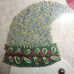 Frosty & Friend Framed Wall Hanging - thumbnail 3
