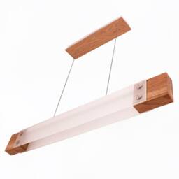 Wooden Pendant Lamp Skylor Ceiling Lamp Dining Room Wooden Chandelier Led Kitchen Office Light - thumbnail 3