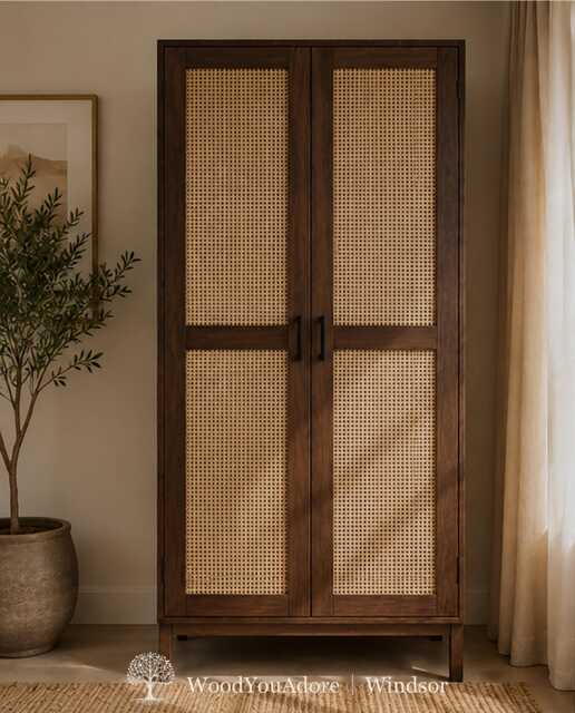 "Solid Wood Wardrobe ""Windsor I" - image 1