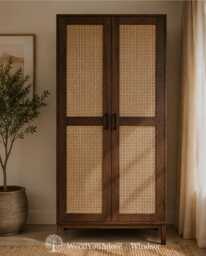 "Solid Wood Wardrobe ""Windsor I" - thumbnail 1