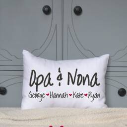 Grandparent Gift, Personalized Pillow, Grandparents Day, Mom Mothers Day Mom Gift, Grandmother - thumbnail 2