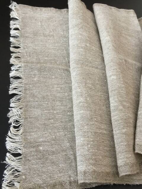 Pure Linen Towel Bath Hand Massage Rustic Washed Flax Organic Bathroom Linens - image 1