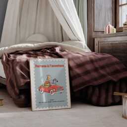 Vintage Nursery Print - French Quote Old Cartoon Style Playroom Poster - thumbnail 2