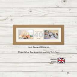 "40Th Photo Frame Anniversary Ruby Wedding Special Gift Two Box 6""x4"