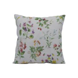 Schumacher - Floreana Berry Sweet English Wildflower Granny Chic Designer Cushion Cover Handmade Throw Pillow Luxury Home Decor - thumbnail 2