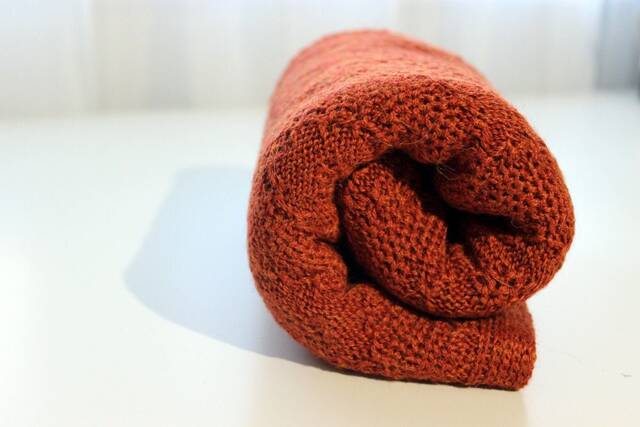 Alpaca Blanket, Orange Knit Wool Baby Wrap, Knitted Natural White/Ivory, Light Beige, Gray Throw, Girl, Boy, Newborn Gift - image 1