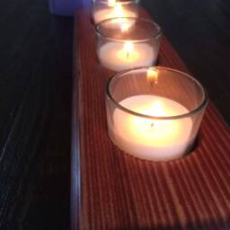 Wood Candleholder - thumbnail 4