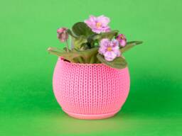 Knit Planter 4 Inch Small Plant Container