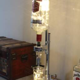 Smirnoff Bottle Light Optic - 1.5L. Unique Lamp & Vodka Lover Gift For The Home - thumbnail 3