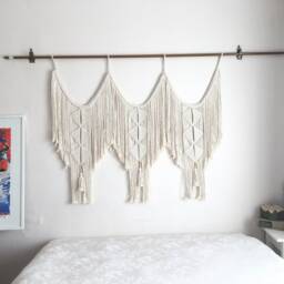 Home Decor Wall Art For Bedroom, Macrame Hanging, Headboard - thumbnail 3