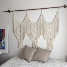 Home Decor Wall Art For Bedroom, Macrame Hanging, Headboard - thumbnail 2