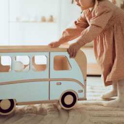 Personalized Car Shaped Storage For Kids Toys, Nursery Organization, Toddler Toy Holder, Gift Birthday - Child Baptism Baby Shower - thumbnail 4