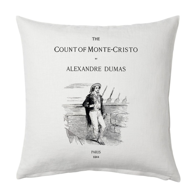 The Count Of Monte Cristo Pillow Cover, Book Pillow Cover - image 1