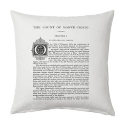 The Count Of Monte Cristo Pillow Cover, Book Pillow Cover - thumbnail 2