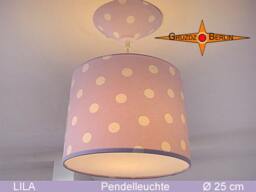 Children's Lamp With Dots Lila ??25 cm Pendant Diffuser - thumbnail 3