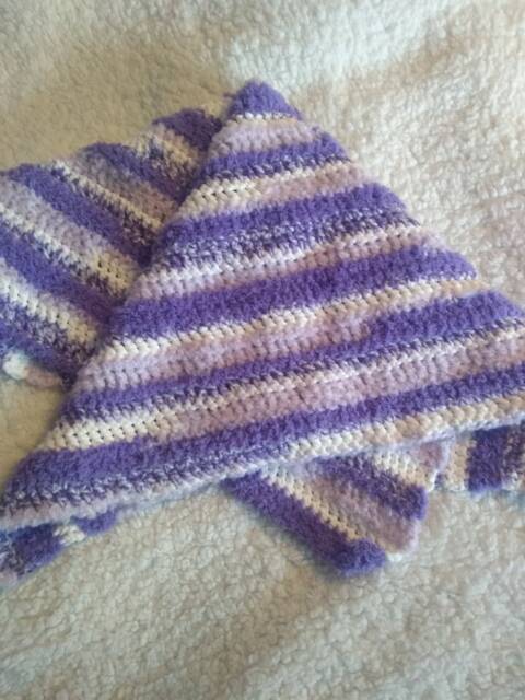 Purple Baby Blanket - image 1