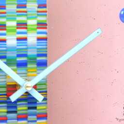 "A Decorative Wall Clock ""Sweet Candy. Cranberry Juice" - thumbnail 4