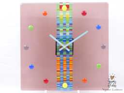"A Decorative Wall Clock ""Sweet Candy. Cranberry Juice" - thumbnail 1