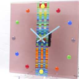 "A Decorative Wall Clock ""Sweet Candy. Cranberry Juice" - thumbnail 2