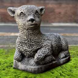 Large Concrete Lamb Statue Cement Animal Sculpture Garden Farm Figurine Handmade Yard Ornament Outdoor Stone Lover Gift - thumbnail 1