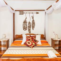 Feather Arrow Wall Decal - Bohemian Tribal Vinyl Sticker #195 - thumbnail 1