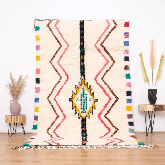 Authentic Moroccan Rug, Handmade Wool Rug - image 1