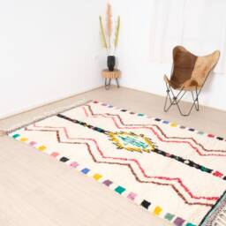 Authentic Moroccan Rug, Handmade Wool Rug - thumbnail 3