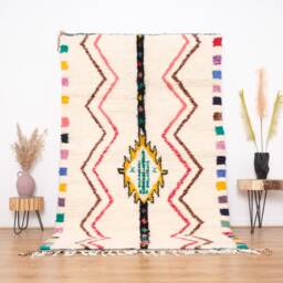 Authentic Moroccan Rug, Handmade Wool Rug - thumbnail 1