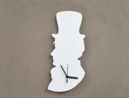 Old Fashioned Gentleman Vintage Silhouette - Wall Clock