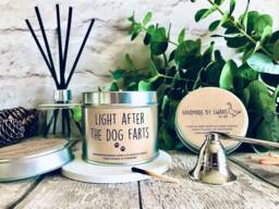 Funny Candle, Dog Lover Gift, Gift For Dad, Funny Dad Gift, Anniversary Gift, Humorous Vanilla Joke Fart