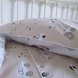Cars Single Bedding Set Boys , Bedding, Kids Room Decor Pure Cotton Reversible, Beige Bedroom, Cars, Tractors, Trucks - thumbnail 4