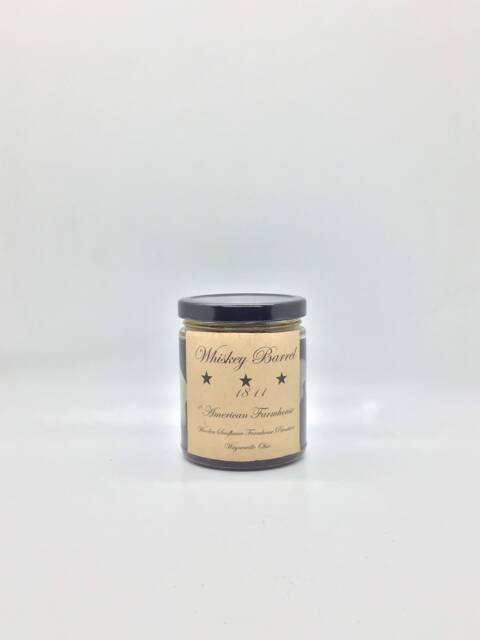 Whiskey Barrel Highly Scented Candle/Jelly Jar/9Oz/Paraffin Wax/Farmhouse Candle/Hand Poured Candle/Country-Primitive Candle - image 1
