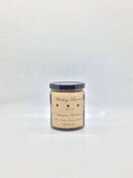 Whiskey Barrel Highly Scented Candle/Jelly Jar/9Oz/Paraffin Wax/Farmhouse Candle/Hand Poured Candle/Country-Primitive Candle