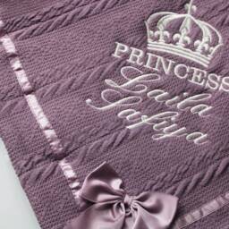 Personalised Baby Blanket Embroidered Super Soft For Boys & Girls New Born Christening Gift Baptism Keepsake Newborn Stars Custom Luxury - thumbnail 4