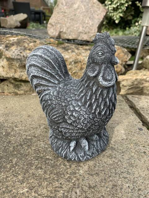 stone Garden Chicken Hen Cute Gift Ornament - image 1