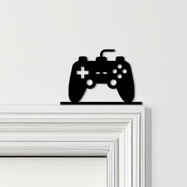 Door Topper Game Controller Gaming Fan Kids Room Decor Various Colours Sign - Novelty Wall Decor, Frame Art, Decorative Art - image 1